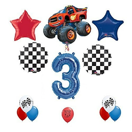 Blaze And The Monster Machines Party Supplies 3rd Birthday