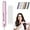 Pink, variant on Dual Purpose Curling Wand and Straightener for Women and Girls, Long-Lasting Portable Hair Styler for All Hair Types (Green)