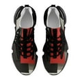 thumbnail image 5 of Blue Geometric Art, Black And White Red Walking Shoes for Men Woman Lightweight Tennis Fashion Elastic Sports Shoes Cushion Basketball Shoes, 5 of 7