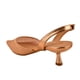 thumbnail image 3 of Zapatillas Mujer Nomadas Sofisticada Moderna Tacones Malla dorado 24, 3 of 5