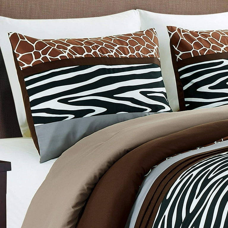 Zebra Print Comforter Twin