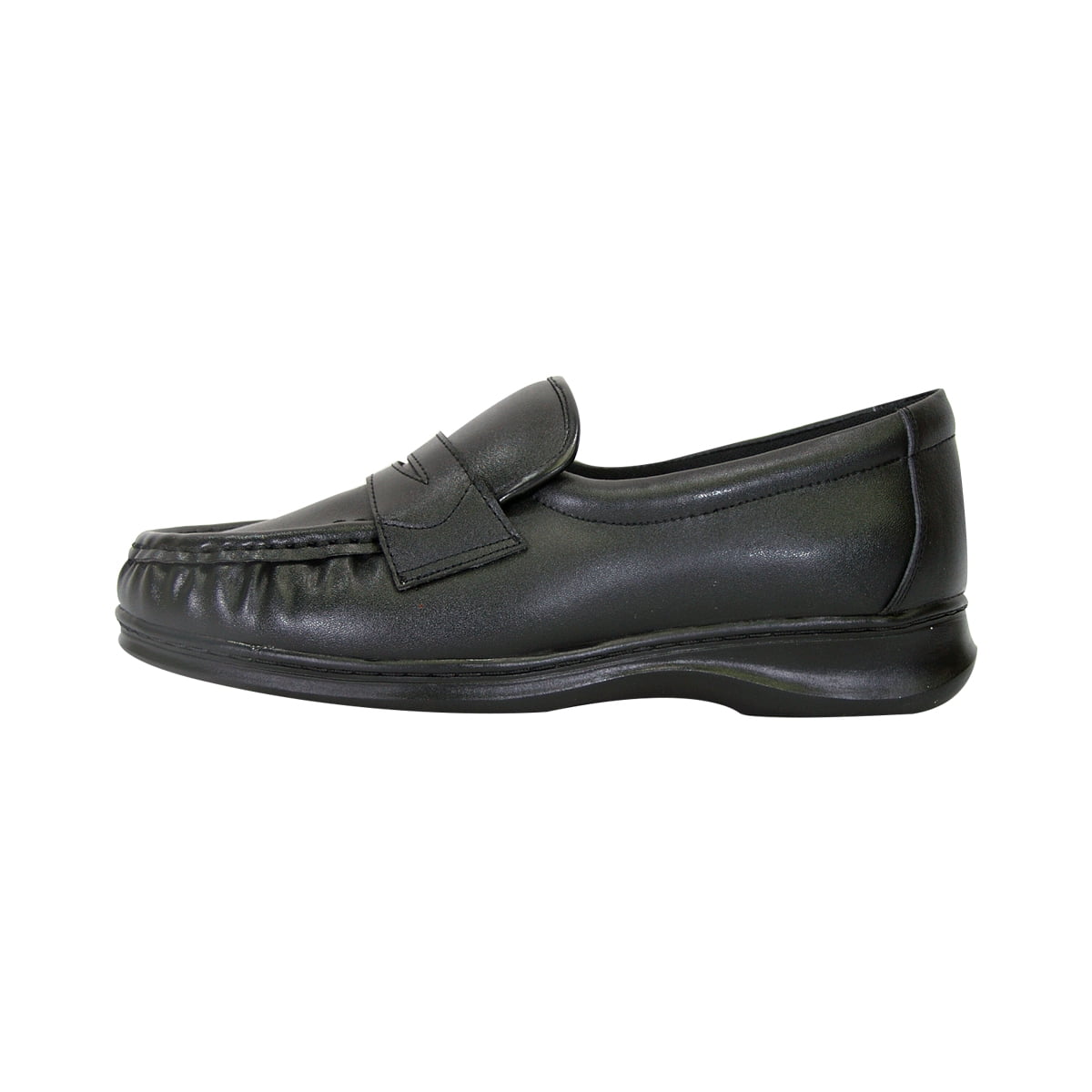 24 HOUR COMFORT Annie Wide Width Professional Sleek Shoe BLACK 7