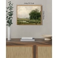 thumbnail image 6 of Drsoum Vintage Landscape Canvas Wall Art 11x14in Natural Framed Grassland Classic Painting Modern Farmhouse Kitchen Office Decor, 6 of 6