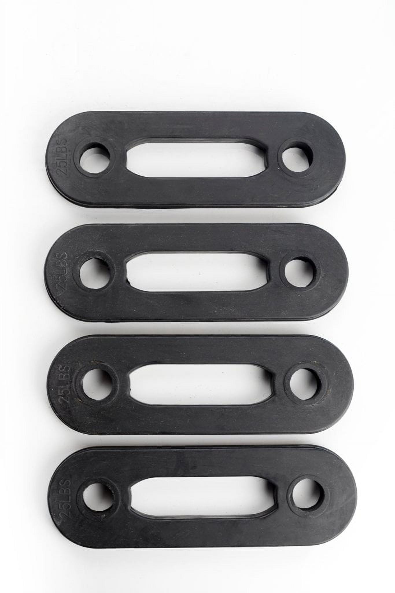 Body By Jake Replacement Band Set- 140lb Total Weight- 4 Pairs (4) 25lb Bands + (4) 10lb Band