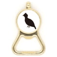 thumbnail image 1 of Black Grouse retrato animal Botellas de cerveza, abrelatas de acero inoxidable., 1 of 3
