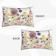 thumbnail image 4 of Balery Autumn Garden Bedding Queen Pillow Cases - Envelope Closure - Soft Brushed Microfiber Fabric - Shrinkage and Fade Resistant Pillow Cases-20"x30", 4 of 9