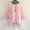 Pink, variant on Linen Cotton Summer Tops for Women 3/4 Batwing Sleeve Crewneck Loose Shirt Solid Color Gauze Casual Pullover Tunic Top Linen Blouses for Women Summer 2025 Clothing Green L