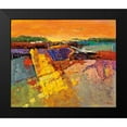 thumbnail image 2 of Madjid 13x12 Black Modern Framed Museum Art Print Titled - Lavendelfeld, 2 of 5