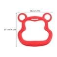 thumbnail image 2 of LIFKOME 1Pair Red Plastic Gymnastics Rings Adjustable Pull Up Rings for Home Workout Strength Training, 2 of 8