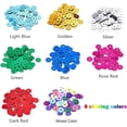 thumbnail image 6 of 1Set DIY Ornament Accessories Plastic Paillette Beads Sequins Beads Disc 15x30mm Mixed Color, 6 of 9