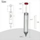 thumbnail image 2 of Succionador de Soldadura: Bomba Desoldadora de Aluminio Sin Obstrucciones con Fuerte Succión Al Vacío, Tubo de Silicona Elástico Resistente Al, 2 of 5