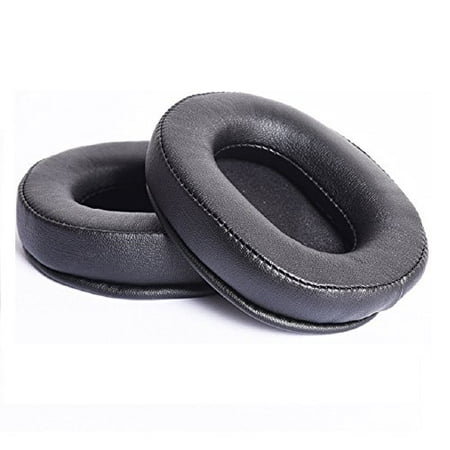 VEVER Replacement Ear Pads Earpuds Ear Cushions Cover for Audio-Technica ATH-MSR7 M50X M20 M40 M40X SX1 Headphone (with