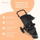 thumbnail image 5 of Hauck Runner 2 Compact Foldable Tricycle Jogger Buggy Stroller Pushchair with Height-Adjustable Handle, Large Pneumatic Wheels, & UPF 50 Canopy, Black, 5 of 5