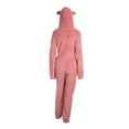 thumbnail image 4 of Listenwind Women Plush Romper Pajamas Sherpa Hoodies Long-Sleeve Zipper High Neck Hat, 4 of 5