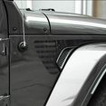 thumbnail image 2 of For 2018 - 2023 for Jeep for Wrangler JL Carbon Fiber Style Flag Leaf Fender Sticker Decoration -, 2 of 4