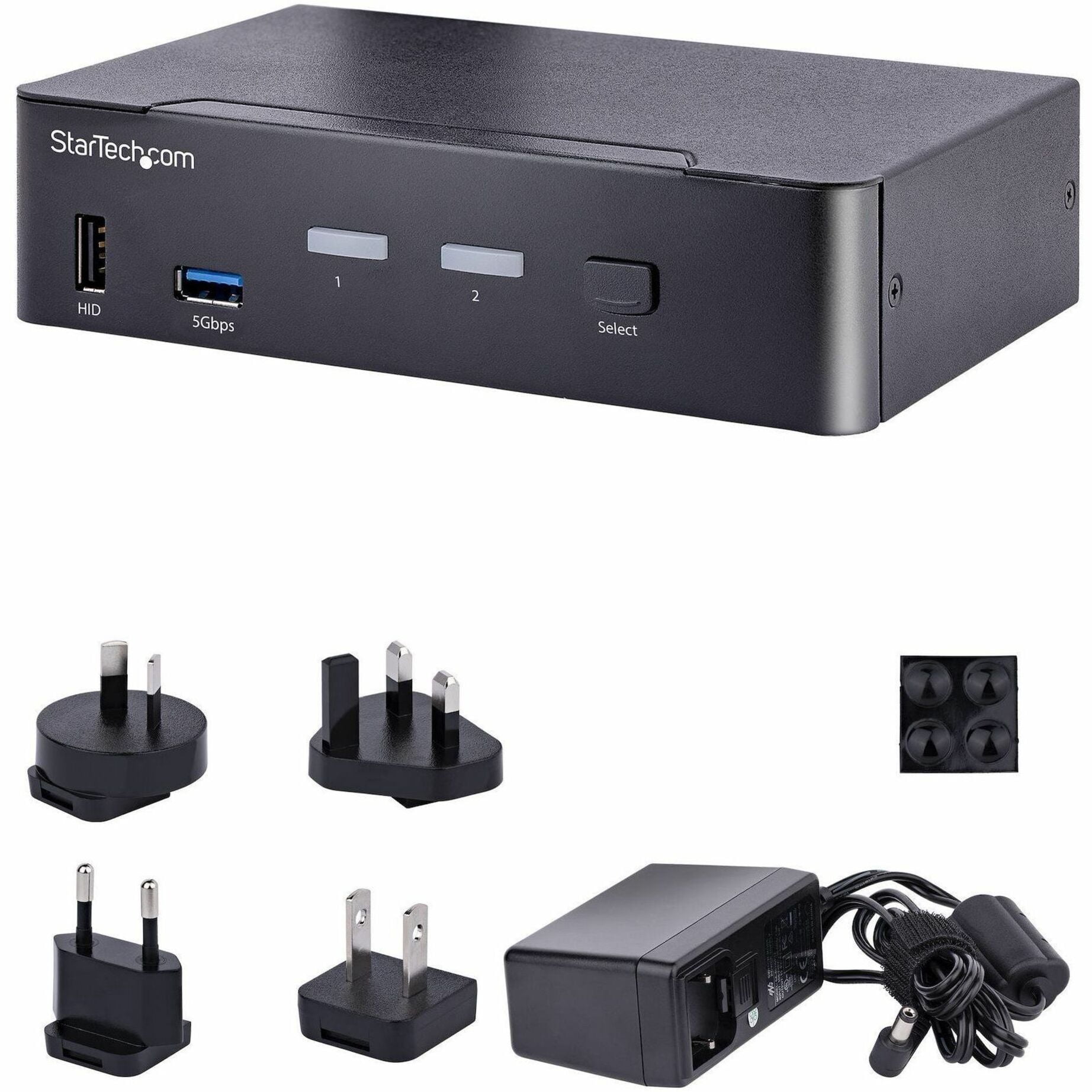 StarTech USB C KVM Switch 2 Port DisplayPort SV231DPUCA