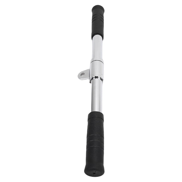 Pulldown Straight Bar, Sweat Absorbent Non Slip Steel Tube Workout Straight Pulldown Handle with Spring Clamp for Trainer Fitness