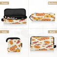 thumbnail image 5 of Hair Tools Travel Bag with Removable Heat Resistant Mat for Straighteners, Curling Iron and Haircare Accessories Pumpkins and Autumn Leaves, 5 of 8