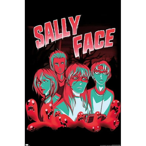 Sally Face - Shadows Wall Poster, 22.375" x 34"