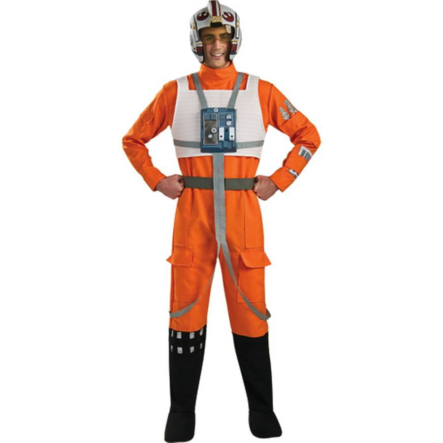 Star Wars X-WING Rebel Pilot Cosplay Costume Jumpsuit Suit Uniform
