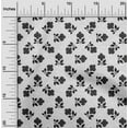 thumbnail image 2 of oneOone Cotton Poplin Twill White Fabric Block Diy Clothing Quilting Fabric Print Fabric By Yard 56 Inch Wide-GA, 2 of 6