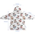 thumbnail image 7 of White Cow Scarf Pattern Blanket Hoodies for Kids 6-13YR Oversize Wearable Blanket Hoodies for Boys Girls Teens, 7 of 7