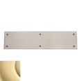 thumbnail image 6 of Baldwin 2121 3 Inch x 12 Inch Solid Brass Square Edge Push Plate, Satin Black, 6 of 7