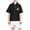 Black-A, variant on Shirts for Boys 12-14 Breathable Short Sleeve School Uniform Polo Shirt Fashion Casual Solid Color Funny Tees Preppy Shirt