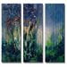 thumbnail image 2 of All My Walls 'Passage Traveled' by Carlynne Hershberger 3 Piece Graphic Art Plaque Set, 2 of 2