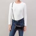 thumbnail image 3 of Bolso Cruzado Convertible de Cuero HOBO Darcy Negro, 3 of 9