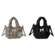 thumbnail image 1 of Bolso Mano para Mujer Acolchado Hombro Con Correa Ajustable Nailon (té) Verde, 1 of 8