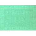 thumbnail image 1 of Ahgly Company Indoor Rectangle Abstract Turquoise Blue Modern Area Rugs, 5' x 8', 1 of 4