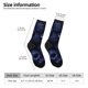 thumbnail image 2 of Fotbe Blue-Purple Raspberries Calcetas Largas con Estampado para Hombre y Mujer – Calcetas de Compresión Transpirables y Elásticas, Viajar y Uso Diario Talla 5-11, 2 of 6
