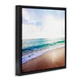 thumbnail image 3 of Stupell Industries Tropical Sun Shining over Beach Black Floating Frame Canvas Art, 18 x 18, by Susan Bryant, 3 of 8