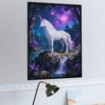 thumbnail image 3 of White Unicorn 1000 Piece Jigsaw Puzzles for Adults Magic Forest Scene Art Jigsaw Puzzle Challenging Family Activity Games Colorful DIY Craft Puzzle for Home Decor Gifts, 3 of 8