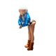 thumbnail image 5 of Figura femenina a escala 1:64, juguete realista para diorama, escena coleccionable, resina 3D. abrigo azul, 5 of 9