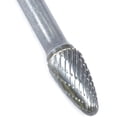 thumbnail image 3 of Forney 60125 Tungsten Carbide Burr with 1/4-Inch Shank, Tree Radius, 3/8-Inch, 3 of 3
