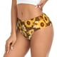 thumbnail image 2 of Balery Vintage Wood Grain Sunflower B Ropa Interior de Algodón para Mujer con Dibujo – Braguitas Cómodas y Elásticas, Estilo Clásico-XX-Large, 2 of 6