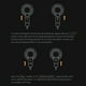 thumbnail image 4 of HIFI Bass Earbuds 3.5mm Metal Plug Audífonos con cable para música de juegos deportivos, 4 of 6