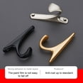 thumbnail image 5 of Wall Hooks for Hanging Coats - Coat Hooks Wall Mounted, Wood Coat Hooks for Wall, Single Metal Hooks for Hanging Hats, Keys, Towel, Robe, Purse, Decorative Living Room, Bathroom, 5 of 8