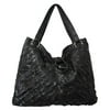 Amerileather Sana Leather Handbag in Black