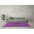 thumbnail image 3 of Ahgly Company Indoor Rectangle Persian Purple Traditional Area Rugs, 5' x 8', 3 of 4