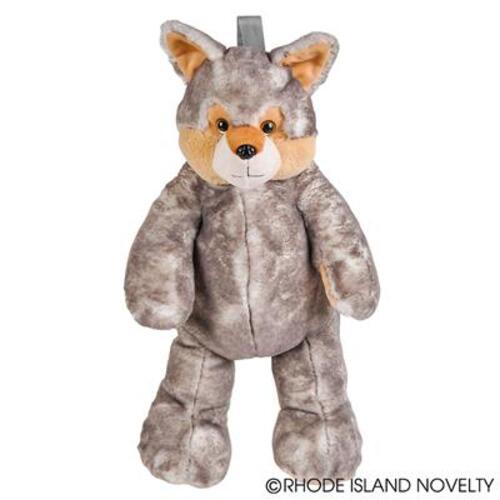 20" PLUSH WOLF BACKPACK