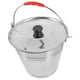 thumbnail image 5 of Cubo de acero inoxidable multiusos para el hogar, 1 unidad, con tapa., 5 of 5