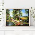 thumbnail image 3 of Cuadros Decorativos Paisaje de pintura digital pintado por números en la pared de la lona JShteea Nuevos Originales, 3 of 6