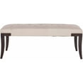 thumbnail image 2 of SAFAVIEH Gibbons Classic Glam Upholstered Bench w/ Nail Heads, 2 of 3