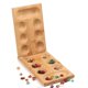 thumbnail image 4 of Mancala Board Game with Colorful Stones Pebbles Folding Wooden Board Chess Set, 4 of 4