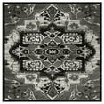 thumbnail image 2 of SAFAVIEH Vintage Hamadan Gladwin Floral Area Rug, Light Grey/Grey, 6'7" x 6'7" Square, 2 of 7