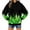 Green, variant on Unisex Novelty Hoodies for Women and Men 3D Flames Printed Graphics Pullover Sweatshirts with Pockets Halloween