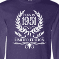 thumbnail image 4 of Inktastic Born in 1951 Limited Edition Long Sleeve T-Shirt, 4 of 5
